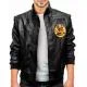 Cobra Kai Alpha Black Leather Jacket | Iconic Cobra Kai Bomber for Men & Women